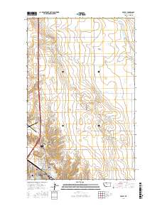 Shelby 2017 topographic map thumbnail