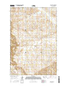 Shell Butte 2017 topographic map thumbnail