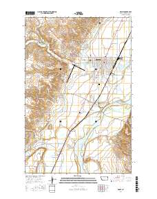 Sidney 2017 topographic map thumbnail