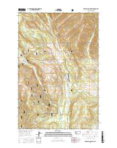 Silver King Mountain 2017 topographic map thumbnail