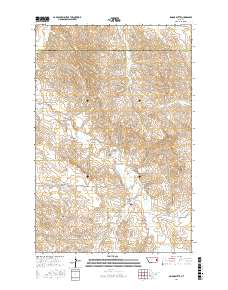 Simons Butte 2017 topographic map thumbnail