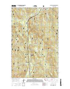 Skillet Mountain 2017 topographic map thumbnail