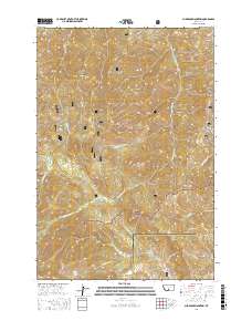 Sliderock Mountain 2017 topographic map thumbnail