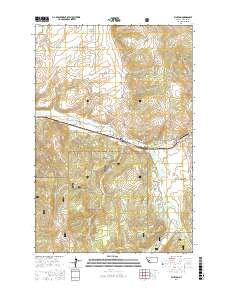 Elliston 2017 topographic map thumbnail