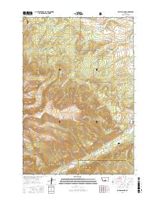 Emerald Lake 2017 topographic map thumbnail