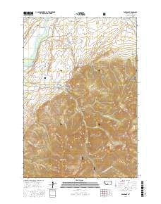 Emigrant 2017 topographic map thumbnail