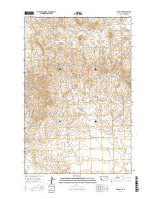 Emma Butte 2017 topographic map thumbnail