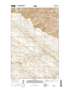 Enid SE 2017 topographic map thumbnail
