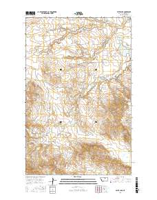 Ester Lake 2017 topographic map thumbnail