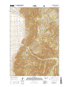 Fan Mountain 2017 topographic map thumbnail
