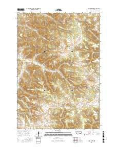Fisher Butte 2017 topographic map thumbnail