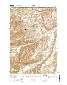 Fishtail 2017 topographic map thumbnail