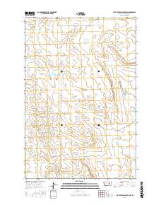 Flat Bottom Coulee NW 2017 topographic map thumbnail