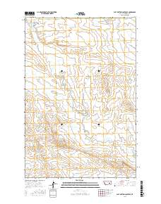 Flat Bottom Coulee SE 2017 topographic map thumbnail