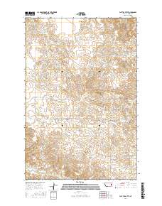 Flat Top Butte 2017 topographic map thumbnail