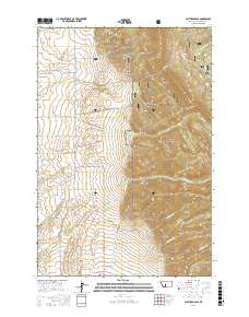 Flathead Pass 2017 topographic map thumbnail