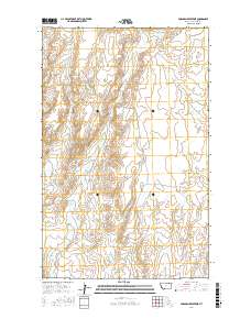 Forsman Reservoir 2017 topographic map thumbnail