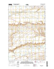 Fort Shaw 2017 topographic map thumbnail