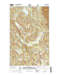 Fortine 2017 topographic map thumbnail