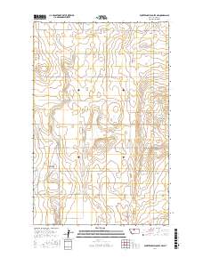 Fourteenmile Coulee NW 2017 topographic map thumbnail