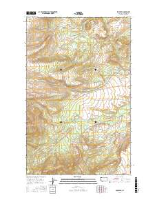 Fox Creek 2017 topographic map thumbnail