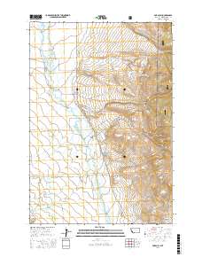 Fox Gulch 2017 topographic map thumbnail