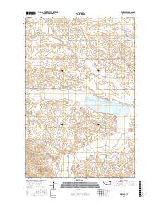 Fox Lake 2017 topographic map thumbnail