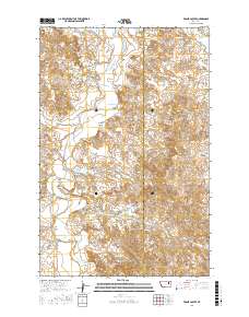 Frank Coulee 2017 topographic map thumbnail