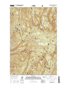 Fred Burr Lake 2017 topographic map thumbnail