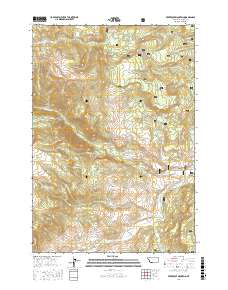 Freezeout Mountain 2017 topographic map thumbnail