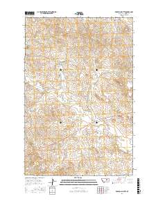Froehlich Butte 2017 topographic map thumbnail