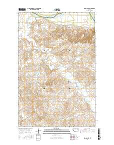 Frog Coulee 2017 topographic map thumbnail
