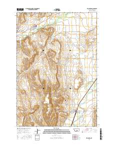 Fromberg 2017 topographic map thumbnail
