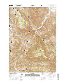 Gallagher Gulch 2017 topographic map thumbnail