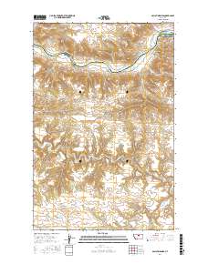Gallatin Rapids 2017 topographic map thumbnail