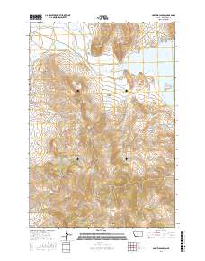 Garfield Canyon 2017 topographic map thumbnail