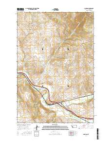 Garrison 2017 topographic map thumbnail