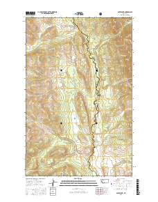 Gates Park 2017 topographic map thumbnail