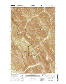 Gateway Pass 2017 topographic map thumbnail