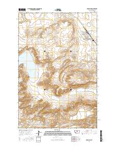 Geraldine 2017 topographic map thumbnail