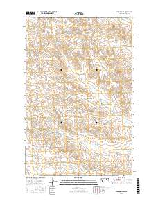 Gibson Coulee 2017 topographic map thumbnail