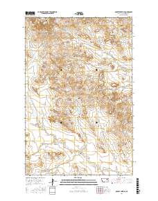 Gilbert Creek SE 2017 topographic map thumbnail