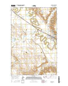 Glasgow 2017 topographic map thumbnail