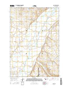 Glen SE 2017 topographic map thumbnail