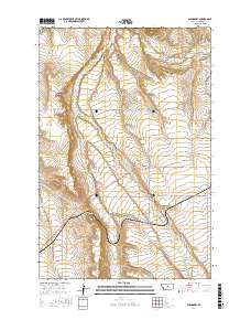 Glengarry 2017 topographic map thumbnail