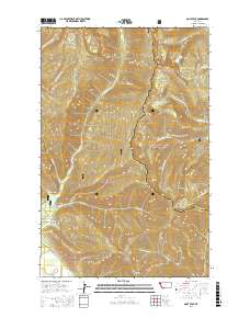 Goat Peak 2017 topographic map thumbnail