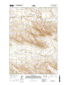 Gomer Draw 2017 topographic map thumbnail