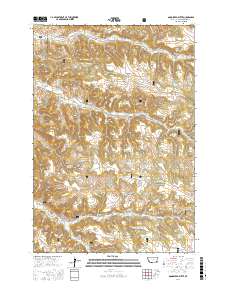 Goodspeed Butte 2017 topographic map thumbnail