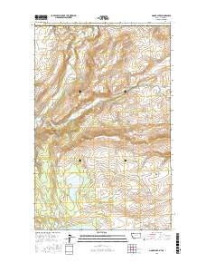 Goose Lake 2017 topographic map thumbnail