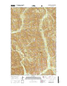 Gooseberry Park 2017 topographic map thumbnail